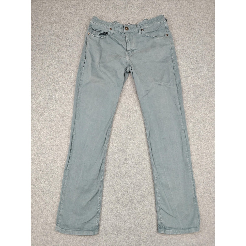 Paige‎ Normandie Jeans Mens Blue Zuma Stretch Straight Made USA Fits 34x32
